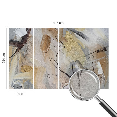 Tapeta fotograficzna z abstrakcyjną kompozycją