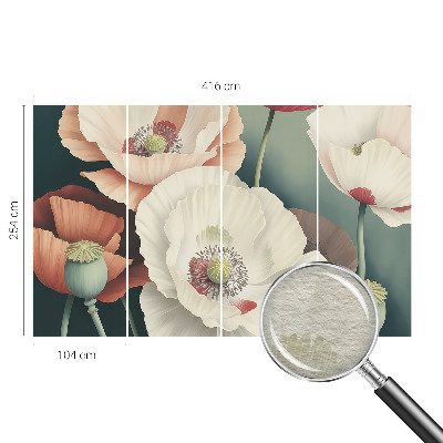 Dekoracyjna fototapeta na ścianę Kwiatowe piękno