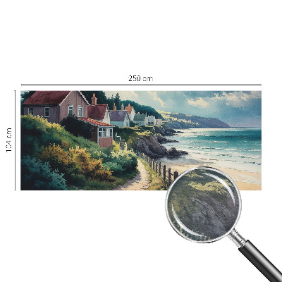 Fototapeta na ścianę Klifowe domki