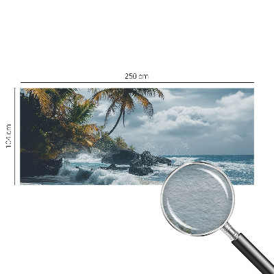 Tapeta fotograficzna z motywem egzotycznej plaży
