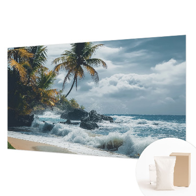 Tapeta fotograficzna z motywem egzotycznej plaży