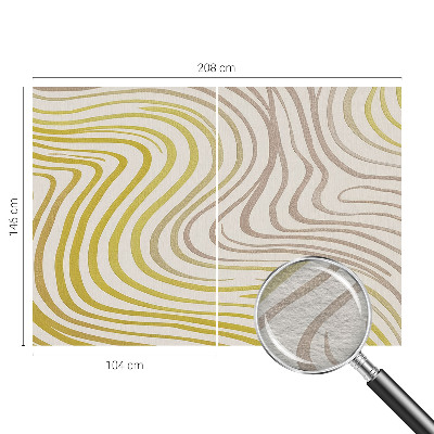 Fototapeta fizelinowa do sypialni Fototapeta fizelinowa do sypialni Płynna elegancja