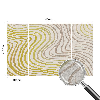 Fototapeta fizelinowa do sypialni Fototapeta fizelinowa do sypialni Płynna elegancja