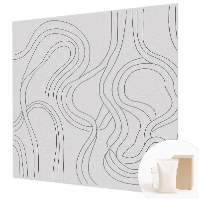 Tapeta fotograficzna fizelinowa Linie organiczne