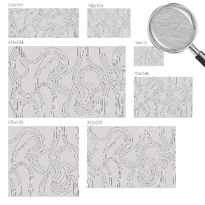 Tapeta fotograficzna fizelinowa Linie organiczne