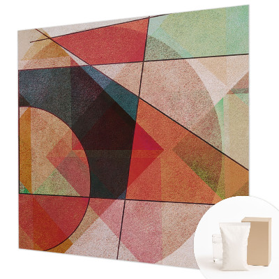 Nowoczesna fototapeta do salonu Geometryczna abstrakcja