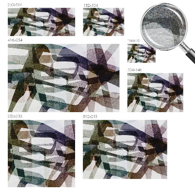 Fototapeta fizelinowa do sypialni Kolorowe łuki