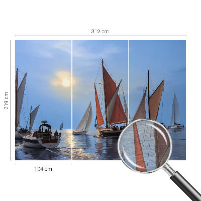 Dekoracyjna fototapeta na ścianę Dekoracyjna fototapeta na ścianę Żeglarska przygoda