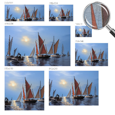 Dekoracyjna fototapeta na ścianę z motywem żeglarskiej przygody