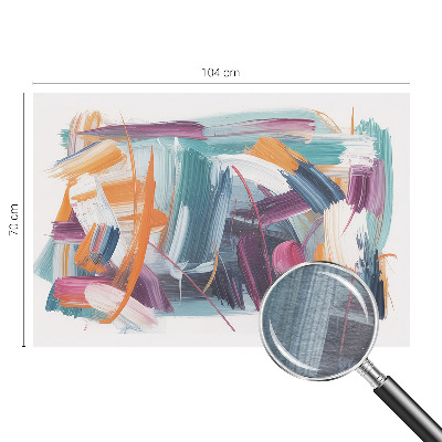 Tapeta fotograficzna fizelinowa Energetyczne pociągnięcia