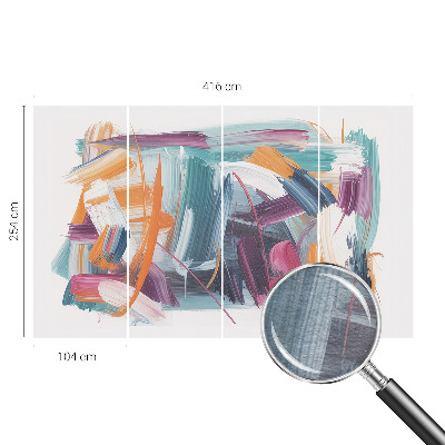 Tapeta fotograficzna fizelinowa Energetyczne pociągnięcia