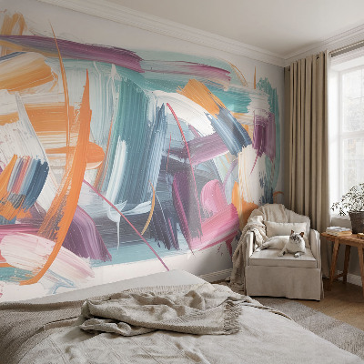 Tapeta fotograficzna fizelinowa Energetyczne pociągnięcia