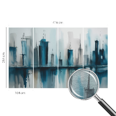 Tapeta fotograficzna z motywem miejskiego pejzażu