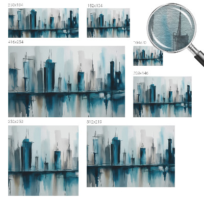 Tapeta fotograficzna Tapeta fotograficzna Miejskie pejzaże