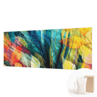 Fototapeta fizelinowa do sypialni Abstrakcyjne liście