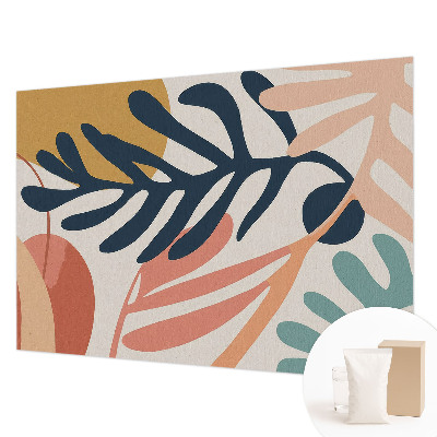 Fototapeta fizelinowa z nadrukiem Liściaste wzory