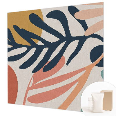 Fototapeta fizelinowa z nadrukiem Liściaste wzory