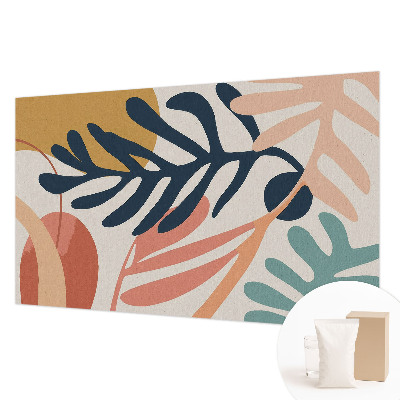 Fototapeta fizelinowa z nadrukiem Liściaste wzory