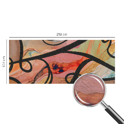 Nowoczesna fototapeta do salonu Kolorowy ruch