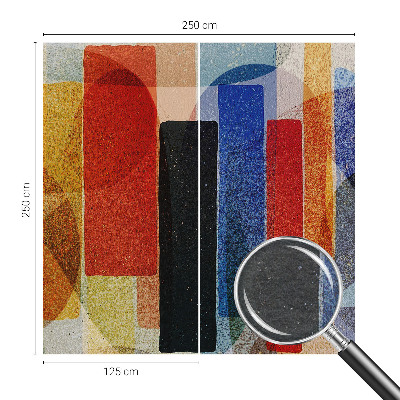 Dekoracyjna fototapeta na ścianę z geometrycznym wzorem