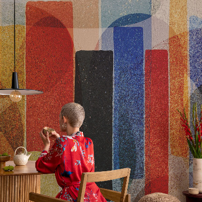 Dekoracyjna fototapeta na ścianę Geometryczne formy