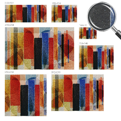 Dekoracyjna fototapeta na ścianę z geometrycznym wzorem