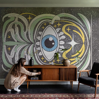 Tapeta fotograficzna fizelinowa Symetryczne oko