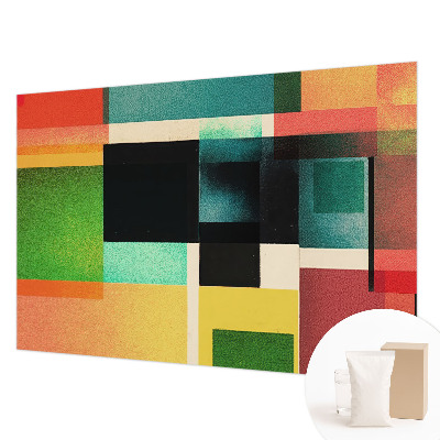 Fototapeta na ścianę z geometrycznym, abstrakcyjnym motywem