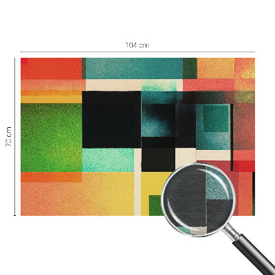 Fototapeta na ścianę z geometrycznym, abstrakcyjnym motywem