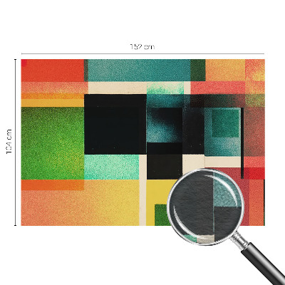 Fototapeta na ścianę z geometrycznym, abstrakcyjnym motywem
