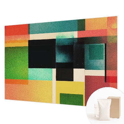Fototapeta na ścianę z geometrycznym, abstrakcyjnym motywem
