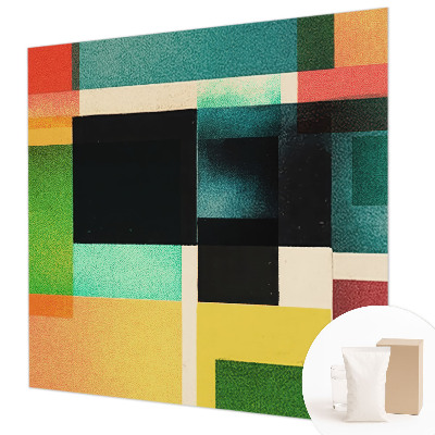 Fototapeta na ścianę z geometrycznym, abstrakcyjnym motywem