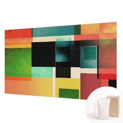 Fototapeta na ścianę z geometrycznym, abstrakcyjnym motywem