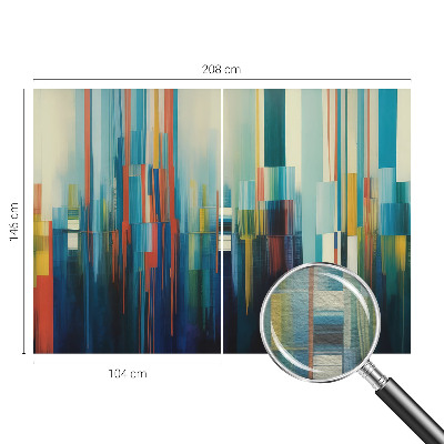 Fototapeta fizelinowa do sypialni Abstrakcyjne pasy