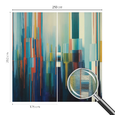 Fototapeta fizelinowa do sypialni Abstrakcyjne pasy