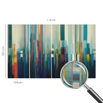 Fototapeta fizelinowa do sypialni Abstrakcyjne pasy