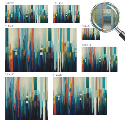 Fototapeta fizelinowa do sypialni Abstrakcyjne pasy