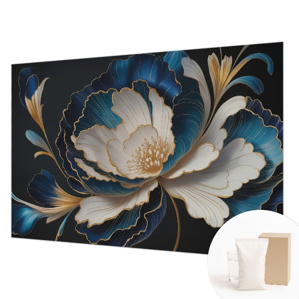 Nowoczesna fototapeta do salonu Kwiatowy wzór