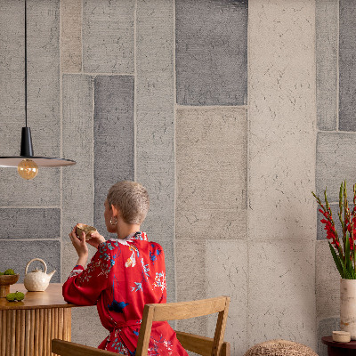 Fototapeta fizelinowa z nadrukiem Geometryczna mozaika