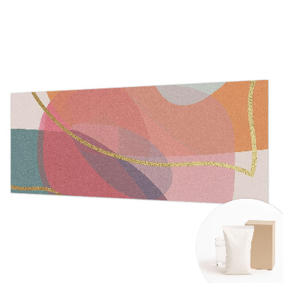 Fototapeta fizelinowa do sypialni Kolorowe kształty