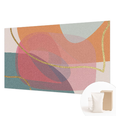 Fototapeta fizelinowa do sypialni Kolorowe kształty