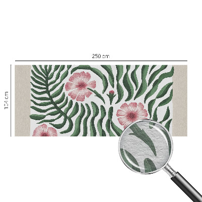 Fototapeta na ścianę Kwiaty liście