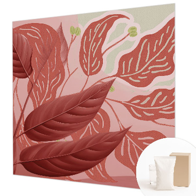 Tapeta fotograficzna fizelinowa Organiczne liście