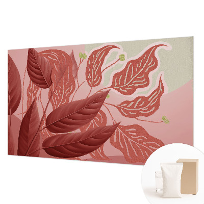 Tapeta fotograficzna fizelinowa Organiczne liście