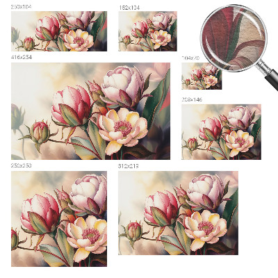 Dekoracyjna fototapeta na ścianę Bukiet kwiatów