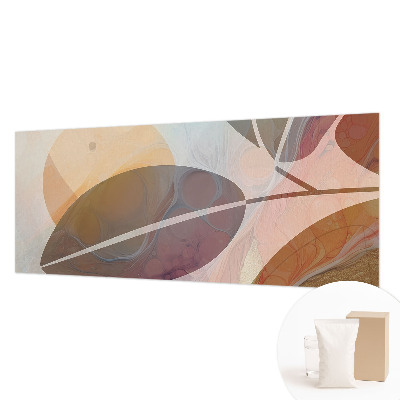 Fototapeta fizelinowa z nadrukiem Harmonijne liście