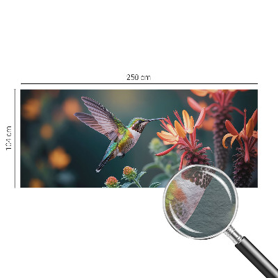 Fototapeta na ścianę Koliberek kwiaty