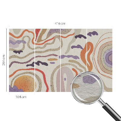 Dekoracyjna fototapeta na ścianę Abstrakcyjne wzory