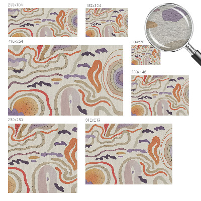 Dekoracyjna fototapeta na ścianę Abstrakcyjne wzory