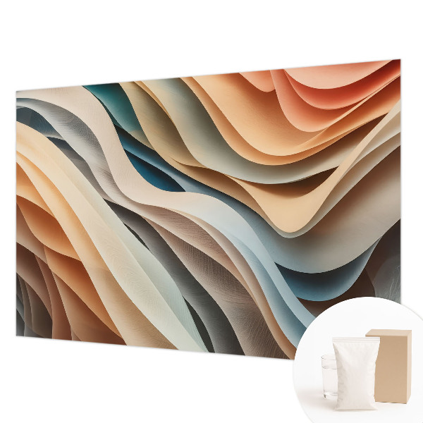 Fototapeta na ścianę Falujące formy